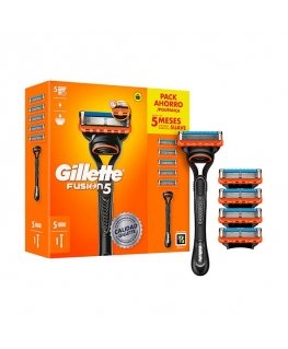 Gillette FUSION 5 kone + 5 varaosaa