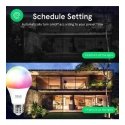 LED-lamppu E27, 230V, 9W, 810lm, 2700K - 6500K, RGB, älykäs Wi-Fi, sovellusohjattu, TUYA / Smart Life, P3, NOUS LED-lamppu E27, 230V, 9W, 810lm, 2700K - 6500K, RGB, älykäs Wi-Fi, sovellusohjattu, TUYA / Smart Life, P3, NOUS