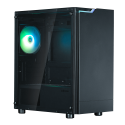 Zalman T4 Plus Juodas Mini Tower Case, 120mm ARGB Fan x1 Zalman T4 Plus Juodas Mini Tower Case, 120mm ARGB Fan x1