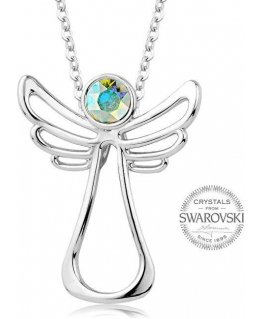 Levien Rainbow Crystal Guardian Angel kaulakoru