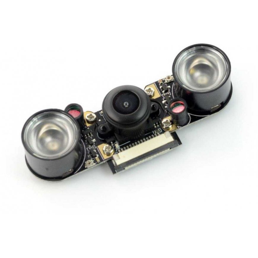 Odseven Camera RpiCam OV5647 5MPx - night vision fisheye 160° - for Raspberry Pi