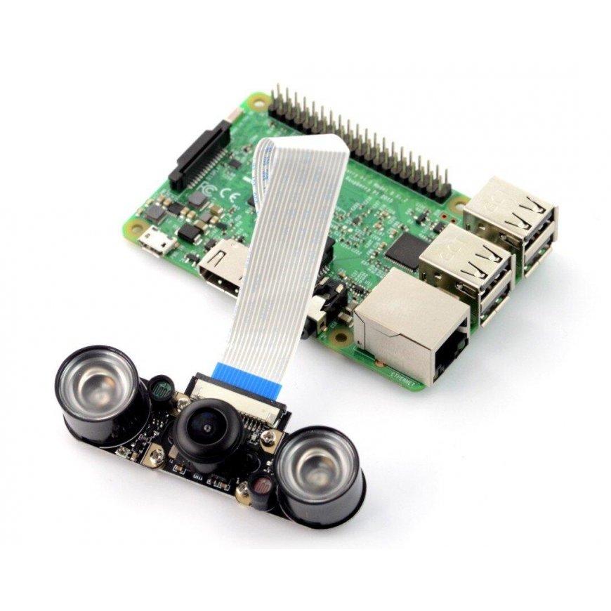 Odseven Camera RpiCam OV5647 5MPx - night vision fisheye 160° - for Raspberry Pi – 2