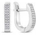 Brilio Silver Brilio Silver Timeless silver earrings with zircons EA657W Brilio Silver Brilio Silver Timeless silver earrings with zircons EA657W