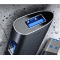 C-Tech USB HUB C-TECH UHB-U3-AL, USB hub, 4x USB 3.2 Gen 1, aluminum housing
