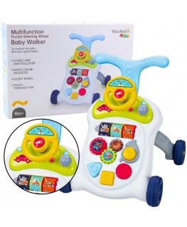 Lean Toys Walker, rattaat äänillä