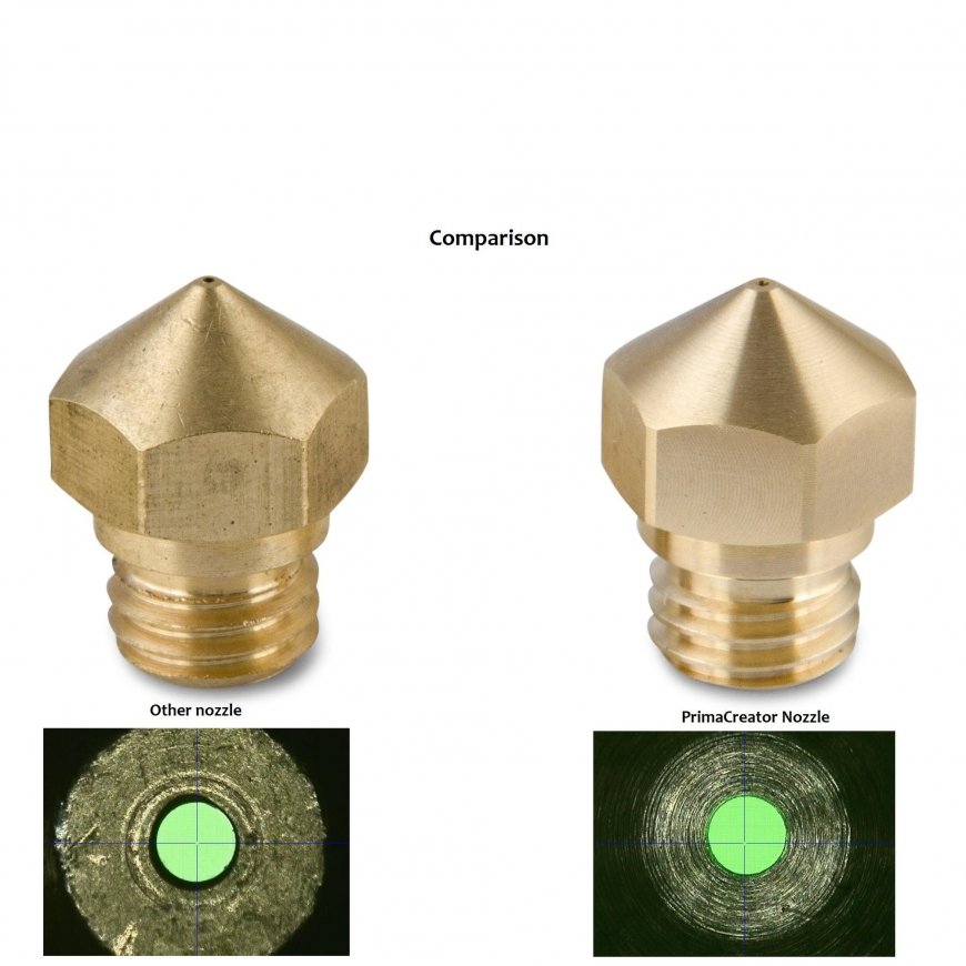 PrimaCreator MK8 messinki-suutin 0,8mm - 1 kpl – 2