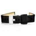 Pacific Leather watch strap - black - 22 mm Pacific Leather watch strap - black - 22 mm