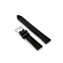 Pacific Leather watch strap - black - 22 mm Pacific Leather watch strap - black - 22 mm