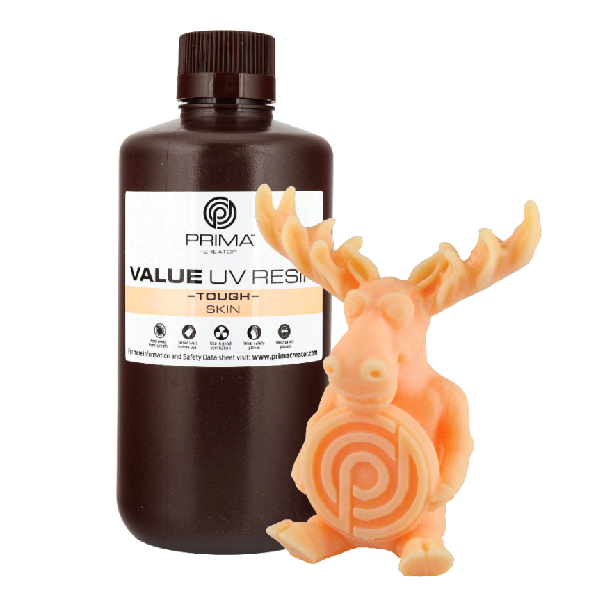 PrimaCreator Value Tough UV derva (kaip ABS) - 1000ml - Skin