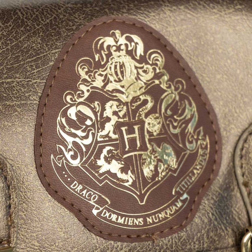 Leather backpack with Harry Potter design – 4