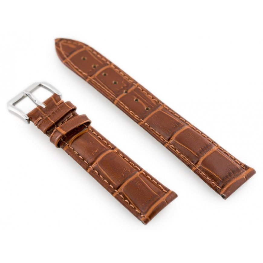 Pacific Leather kellon ranneke - ruskea - 20 mm – 2