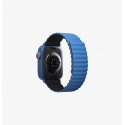 Uniq Revix Strap Black, Blue Silicone, Stainless steel