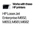 HP 655A alkuperäinen musta LaserJet-värikasetti HP 655A alkuperäinen musta LaserJet-värikasetti