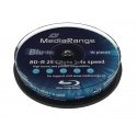 MediaRange MR499 neįrašytas „Blu-Ray“ diskas BD-R 25 GB 10 vnt MediaRange MR499 neįrašytas „Blu-Ray“ diskas BD-R 25 GB 10 vnt