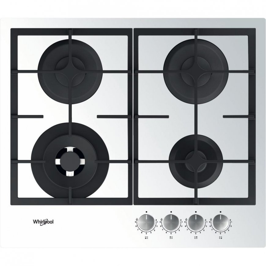 Whirlpool AKTL629/WH Balts Iebūvēts 59 cm Gāzes 4 zone(s)