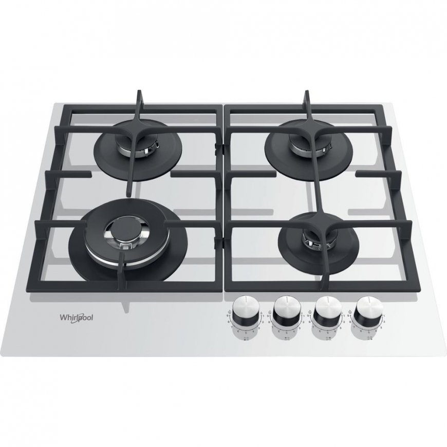 Whirlpool AKTL629/WH Valkoinen Kiinteä 59 cm Kaasuliesi 4 alue(tta) – 2
