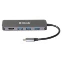 D-Link 5-in-1 USB-C Hub with HDMI/Power Delivery DUB-2333 D-Link 5-in-1 USB-C Hub with HDMI/Power Delivery DUB-2333