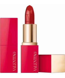 Valentino Valentino, Rosso, Satin Finish, Kremas Lipstick, 217A, Papildomas, 3.5 g For Women