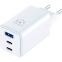 3mk Hyper GaN Charger 65W QC4+ biała