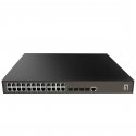 LevelOne GEL-2871 tinklo komutatorius Valdomas L2+ Gigabit Ethernet (10/100/1000) 1U Juoda LevelOne GEL-2871 tinklo komutatorius Valdomas L2+ Gigabit Ethernet (10/100/1000) 1U Juoda