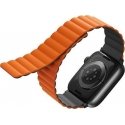 Uniq UNIQ dirželis Revix Apple Watch Series 4/5/6/7 / SE 44 / 45mm. Apverčiamas Magnetinis pilkai oranžinis / pilkai oranžinis Uniq UNIQ dirželis Revix Apple Watch Series 4/5/6/7 / SE 44 / 45mm. Apverčiamas Magnetinis pilkai oranžinis / pilkai oranžinis