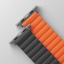 Uniq UNIQ strap Revix Apple Watch Series 4/5/6/7 / SE 44 / 45mm. Reversible Magnetic gray-orange / gray-orange Uniq UNIQ strap Revix Apple Watch Series 4/5/6/7 / SE 44 / 45mm. Reversible Magnetic gray-orange / gray-orange