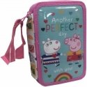 Cyp Brands Pepa Pig triple filled pencil case Cyp Brands Pepa Pig triple filled pencil case