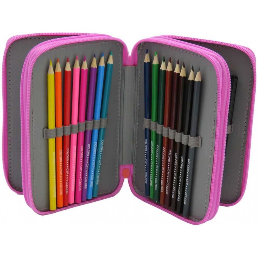 Cyp Brands Pepa Pig triple filled pencil case – 3