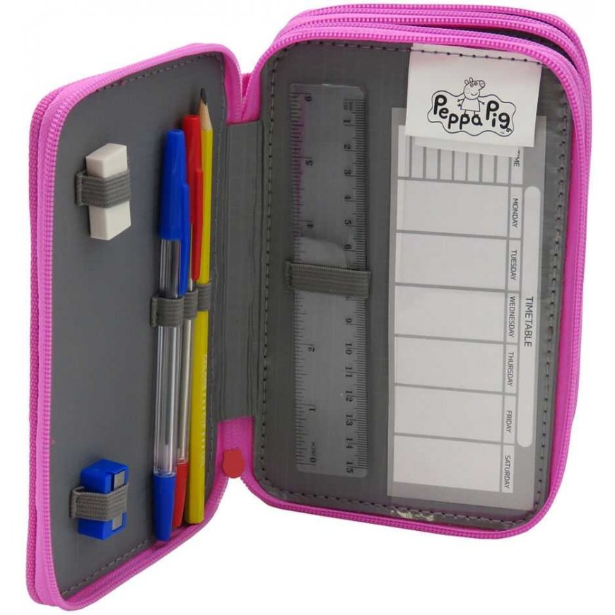 Cyp Brands Pepa Pig triple filled pencil case – 4