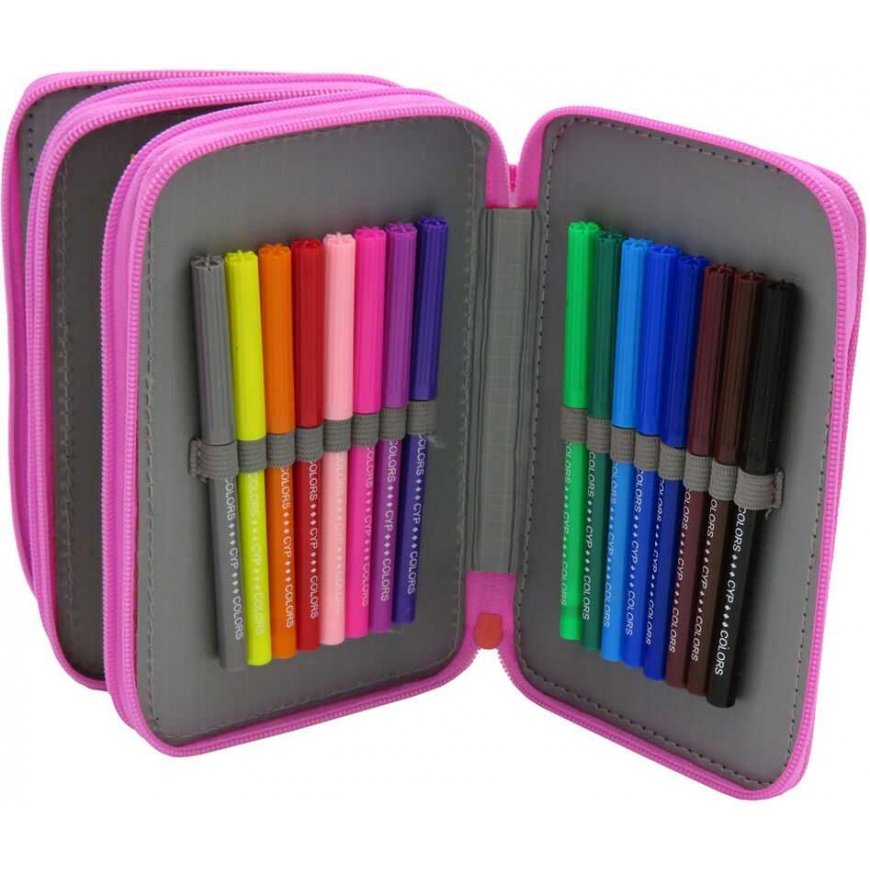Cyp Brands Pepa Pig triple filled pencil case – 5