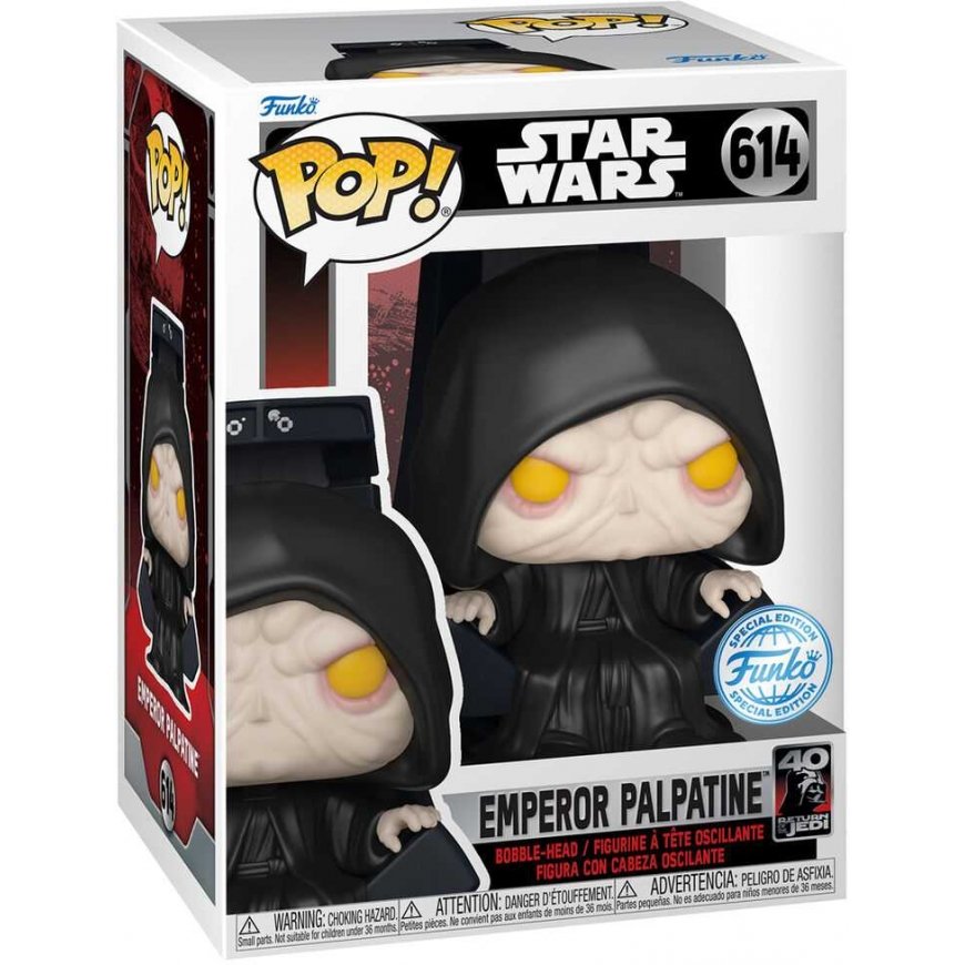 Funko POP -hahmo Star Wars Emperor Palpatine Exclusive – 2