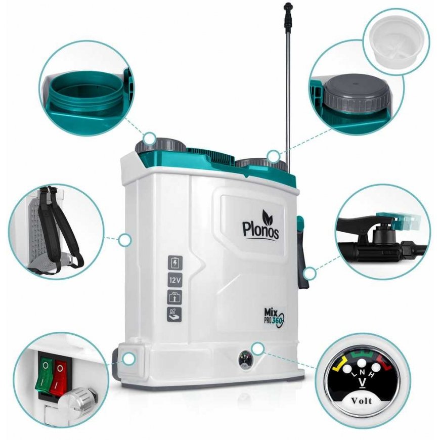 Akkuruisku sekoittimella Plonos PL-603 – 2
