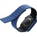 UNIQ Revix Strap Apple Watch Series 1-8/SE/SE2/Ultra 42/44/45/49mm Reversible Magnetic black-blue UNIQ Revix Strap Apple Watch Series 1-8/SE/SE2/Ultra 42/44/45/49mm Reversible Magnetic black-blue