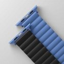 UNIQ Revix Strap Apple Watch Series 1-8/SE/SE2/Ultra 42/44/45/49mm Reversible Magnetic black-blue UNIQ Revix Strap Apple Watch Series 1-8/SE/SE2/Ultra 42/44/45/49mm Reversible Magnetic black-blue