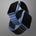 UNIQ Revix Strap Apple Watch Series 1-8/SE/SE2/Ultra 42/44/45/49mm Reversible Magnetic black-blue UNIQ Revix Strap Apple Watch Series 1-8/SE/SE2/Ultra 42/44/45/49mm Reversible Magnetic black-blue