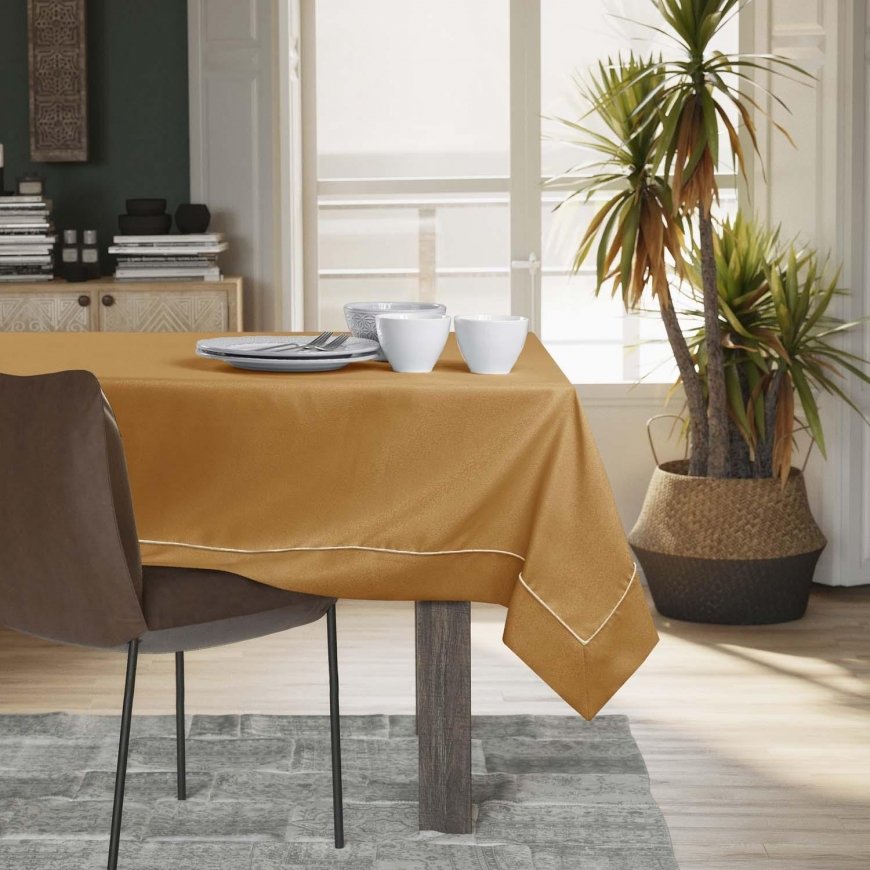 AmeliaHome Tablecloth AH EMPIRE BRD PPG GOLD 120X260 – 3