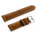 Pacific W29 leather watch strap - dark brown 24mm Pacific W29 leather watch strap - dark brown 24mm