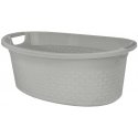Bathtub with handles Branq Cotton 40L light gray Bathtub with handles Branq Cotton 40L light gray