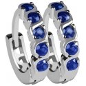 Beneto Round Silver Earrings AGUC1207 Beneto Round Silver Earrings AGUC1207