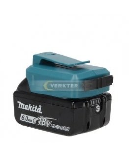 Battery adapter Ahlio Dewalt/Milwaukee to Makita for 18 V only