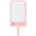 Powerbank USAMS XM Series CD219 10000mAh Magnetic Wireless pink Powerbank USAMS XM Series CD219 10000mAh Magnetic Wireless pink