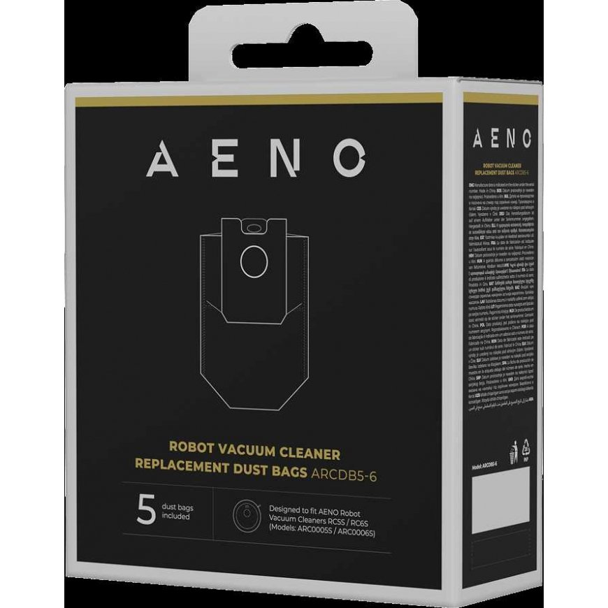 Aeno Robot Cleaner pölypussi, ARC0005S, ARC0006S yleinen käytetty – 2