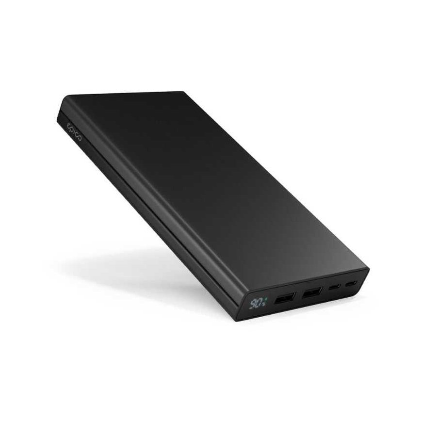 Epico UltraPack 45W 30000mAh Alu Power Bank EP29 - musta – 2