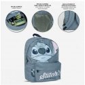 Leisure backpack Stitch Blue 32 x 4 x 42 cm Leisure backpack Stitch Blue 32 x 4 x 42 cm