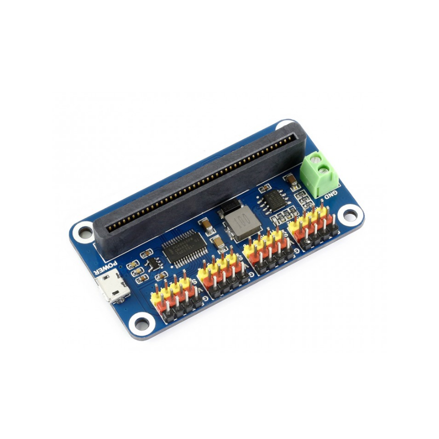 Waveshare PWM servo motor controller for Micro:bit 16 channels 12-bit 5V