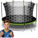 14 ft / 435 cm garden trampoline with inner net and Neo-Sport ladder
