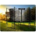 14 ft / 435 cm garden trampoline with inner net and Neo-Sport ladder