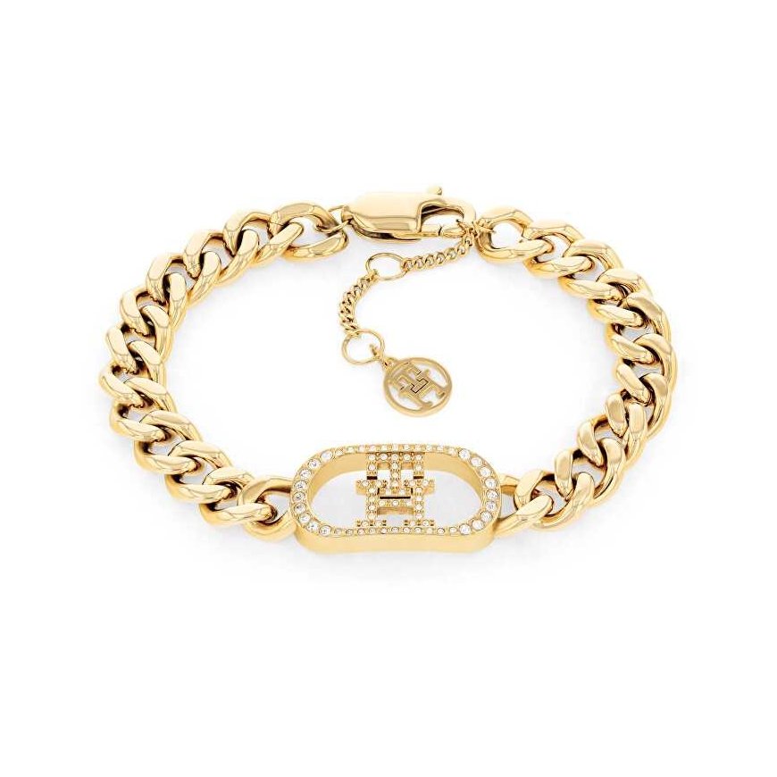 Tommy Hilfiger luxury gold-plated monogram bracelet 2780895