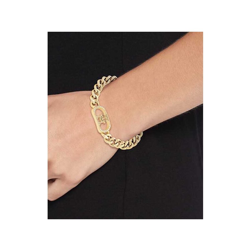 Tommy Hilfiger luxury gold-plated monogram bracelet 2780895 – 2
