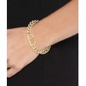 Tommy Hilfiger luxury gold-plated monogram bracelet 2780895 Tommy Hilfiger luxury gold-plated monogram bracelet 2780895